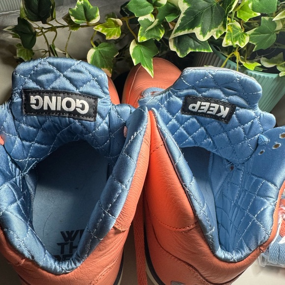 Nike Orange and Blue Athletic Shoes